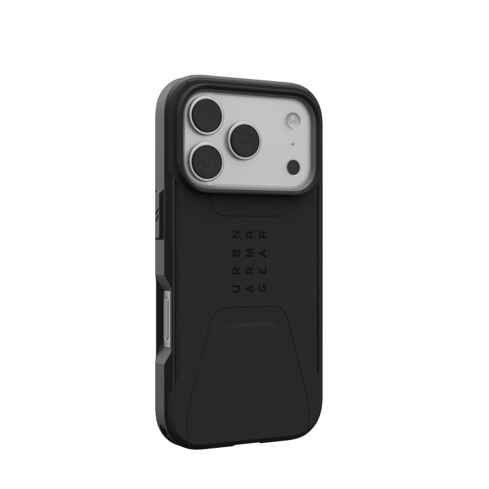 Чохол UAG для iPhone 17 Pro, Civilian MagSafe, Black