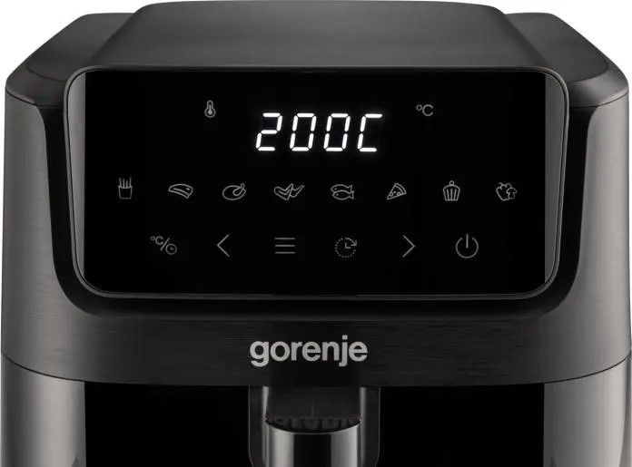 Мультипіч Gorenje 1800Вт, чаша-6.3л, сенсорне управл., 8 авто. програм, пластик+метал, чорний
