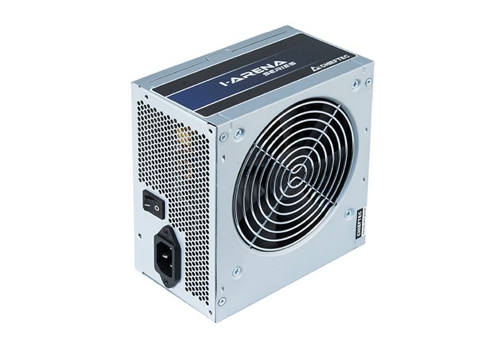 Блок живлення CHIEFTEC iArena  (500W), >85%, 120мм, 1xMB 24pin(20+4), 1xCPU 8pin(4+4), 3xMolex, 5xSATA, 1xPCIe 8pin(6+2), Bulk