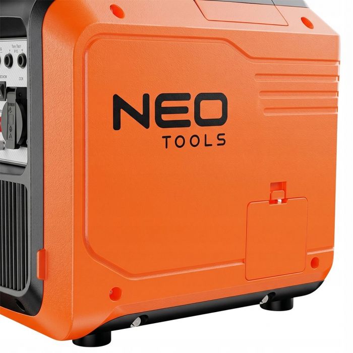 Генератор бензиновий інверторний Neo Tools 230В, 1.8/2.0кВт, ручний стартер, 18кг