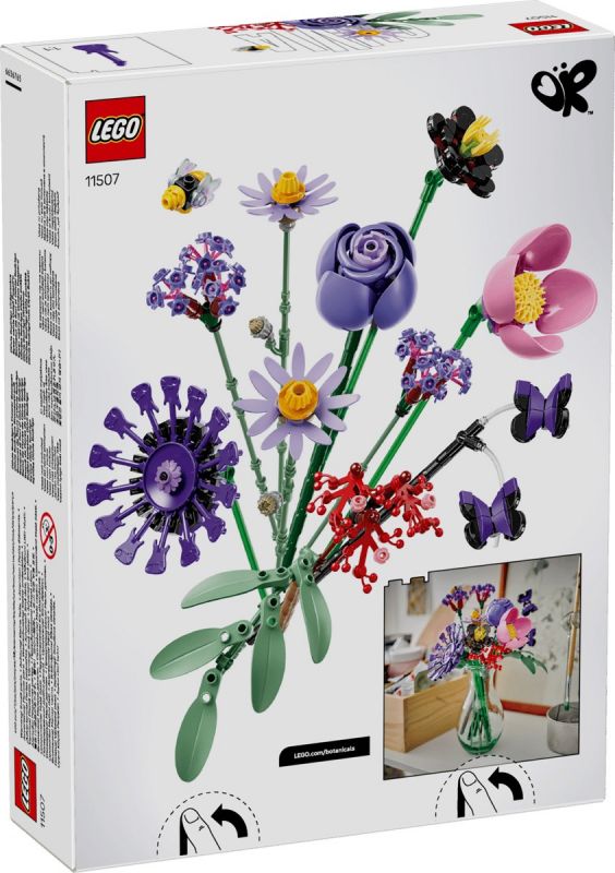 Конструктор LEGO Botanicals Букет квітів Олівії Родріґо