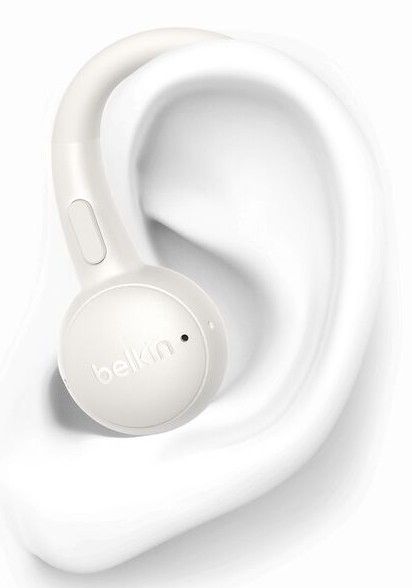 Навушники TWS Belkin Soundform ActiveFit True Wireless, кремовий