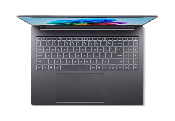 Ноутбук Acer Aspire 16 A16-11M 16" WUXGA IPS, Quallcomm X X1-26-100, 32GB, F1TB, UMA, Win11, сірий