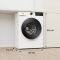 Пральна машина Gorenje фронтальна, 6кг, 1200, A, 41.5см, чорний люк, дисплей, пар, інвертор, білий