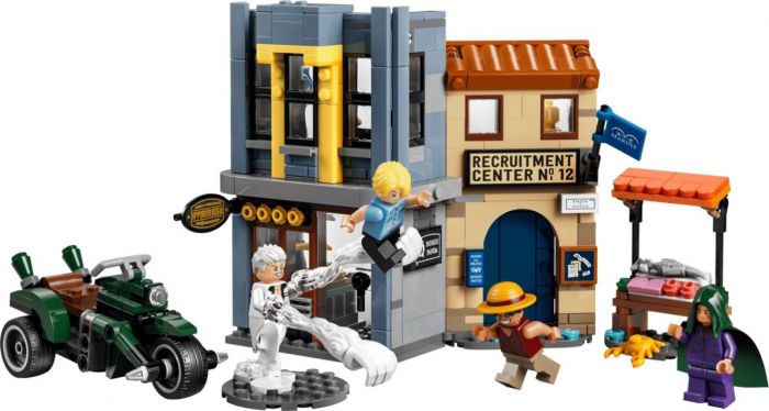 Конструктор LEGO ONE PIECE Сутичка з капітаном Смокером