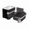 Мультипіч Tefal Dual Easy Fry Flex, 2700Вт, чаша-5.5+3.5л, сенсорне керув., з віконцем, 2 чаши, гриль, пластик, чорний-нерж. сталь