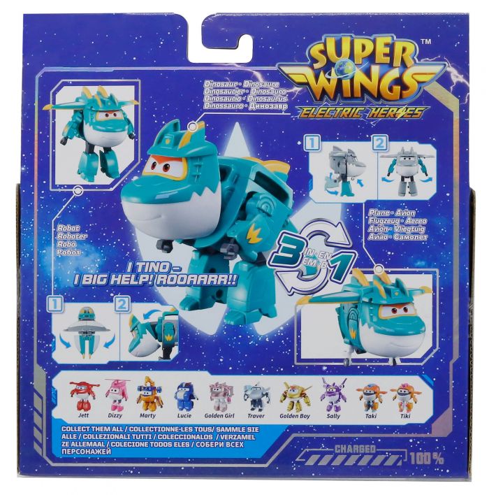 Ігрова фігурка-трансформер Super Wings Transforming Тіно (Tino)