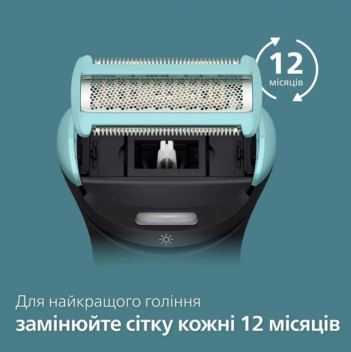 Змінна головка із сіткою для бритви для тіла