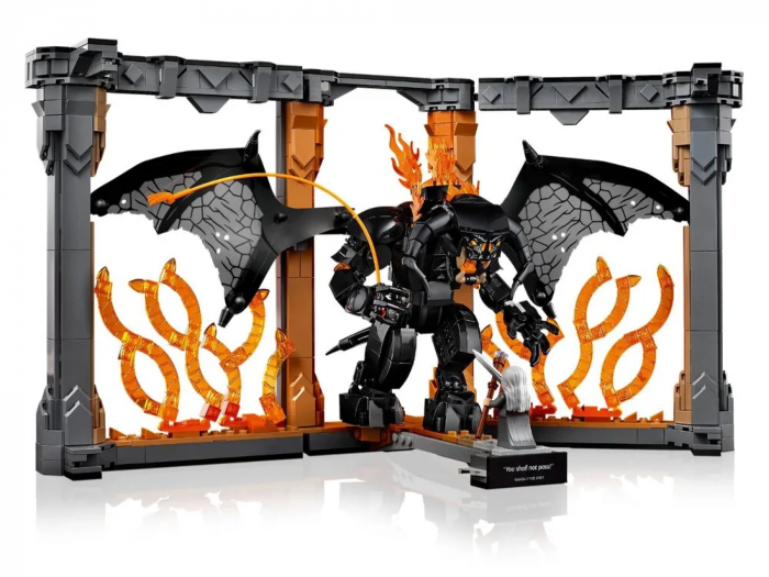 Конструктор LEGO Icons Володар перснів: Балроґ. Книжковий куточок