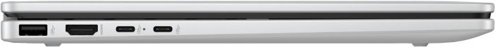 Ноутбук HP OmniBook 5 Flip x360 14" 2K IPS Touch, Intel 5-120U, 16GB, F512GB, UMA, DOS, сріблястий