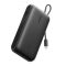 Акумулятор портативний літій-іонний Power Bank Belkin 20000мА·год, 45Вт, з інтегрованим кабелем USB-C, чорний