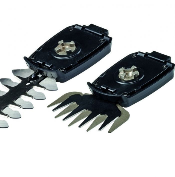 Ножиці для трави акумуляторні Einhell GE-CG 18/100 Li Kit 18В PXC акб 1х2.5А·год 10см крок різу 8мм 1.06кг