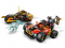 Конструктор LEGO Ninjago Комбіновані транспортні засоби Кая та Коула