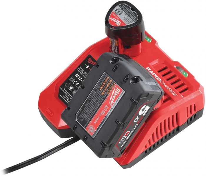 Зарядний пристрій Milwaukee M12-18FC TURBO 12/18В 1.01кг