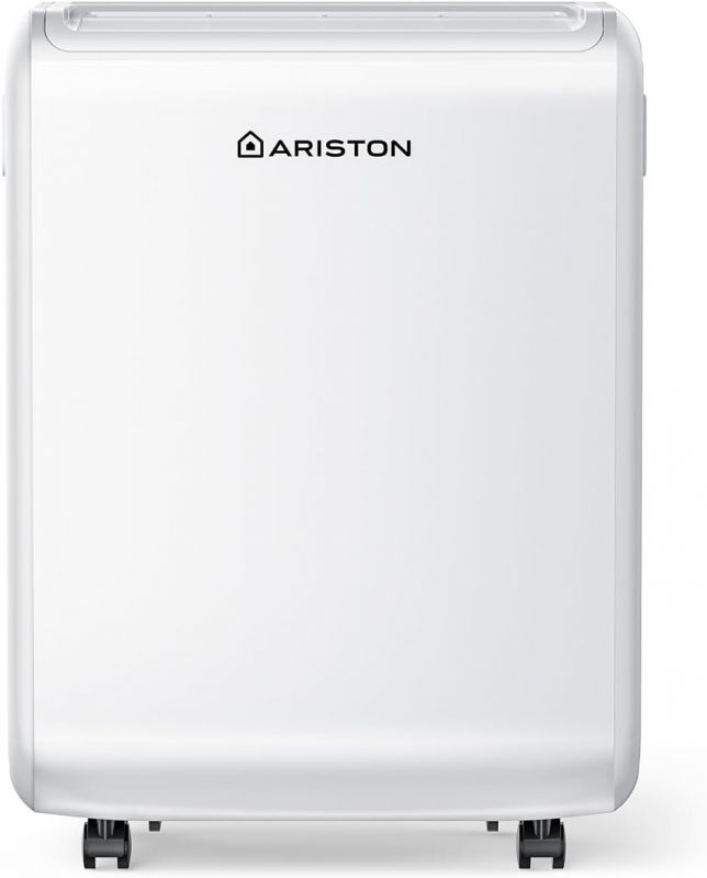 Осушувач повітря Ariston Deos EVO 12, 12л.на добу, 35м.кв , 130м3/год, 210Вт, ел.кер-ня, дисплей, таймер, авто вимк., білий