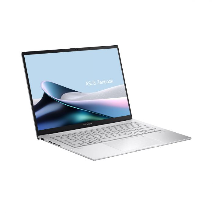 Ноутбук ASUS Zenbook 14 UX3405CA-ST1260 14" 3K OLED, Intel Ultra 7 255H, 16GB, F1TB, UMA, NoOS, Сріблястий