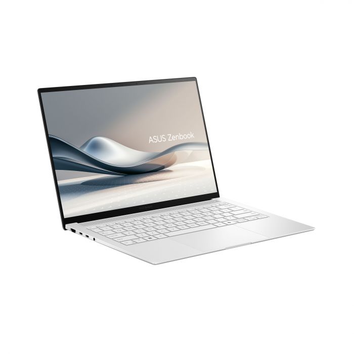 Ноутбук ASUS Zenbook S14 UX5406SA-QJ471W 14" WUXGA OLED, Intel Ultra 7 258V, 32GB, F1TB, UMA, Win11, Білий