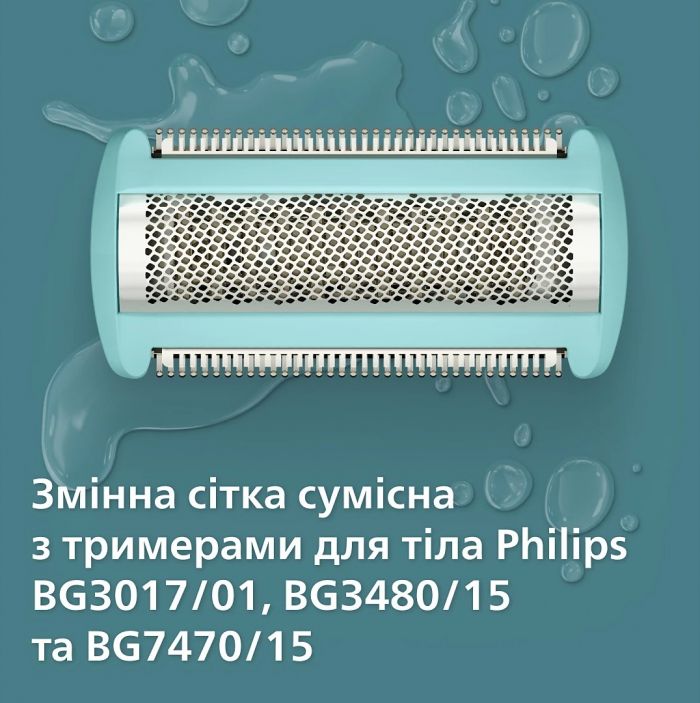 Змінна головка із сіткою для бритви для тіла