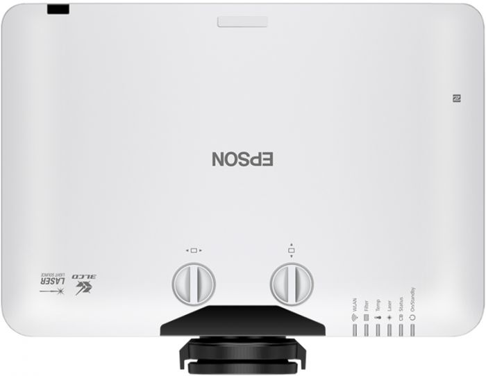 Проєктор Epson EB-L790U WUXGA, 7300 lm, LASER, 1.35-2.2, WiFi, білий