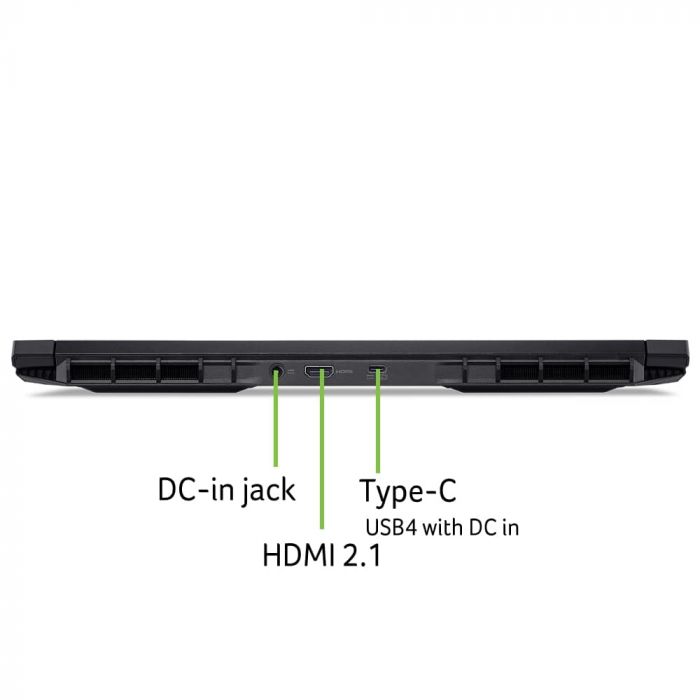 Ноутбук Acer Nitro V 16 ANV16-42 16" WUXGA IPS, AMD R7-260, 32GB, F1TB, NVD5070-8, Lin, чорний