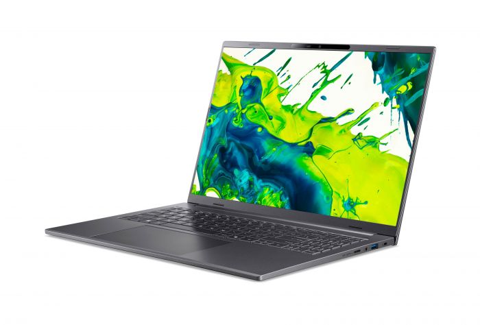 Ноутбук Acer Aspire 16 A16-52M 16" WUXGA+ OLED, Intel U7-258V, 32GB, F1TB, UMA, Lin, сірий