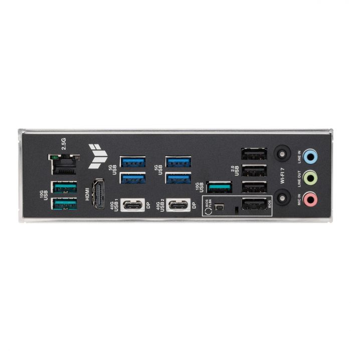 Материнcька плата ASUS TUF GAMING X870E-PLUS WIFI7 sAM5 X870E 4xDDR5 M.2 HDMI WiFi BT ATX