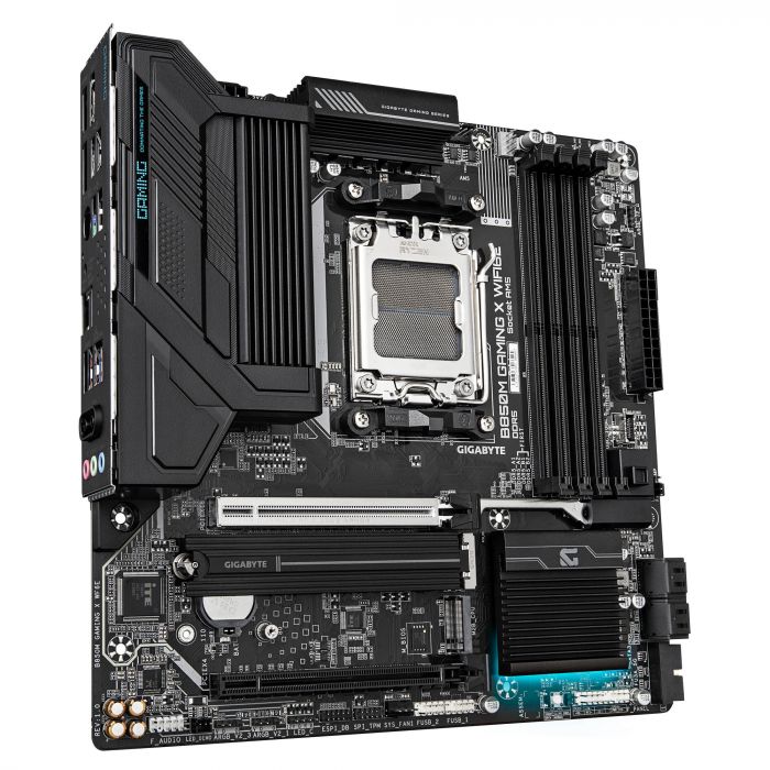 Материнська плата GIGABYTE B850M GAMING X WF6E sAM5 B850 4xDDR5 M.2 Wi-Fi BT HDMI DP mATX