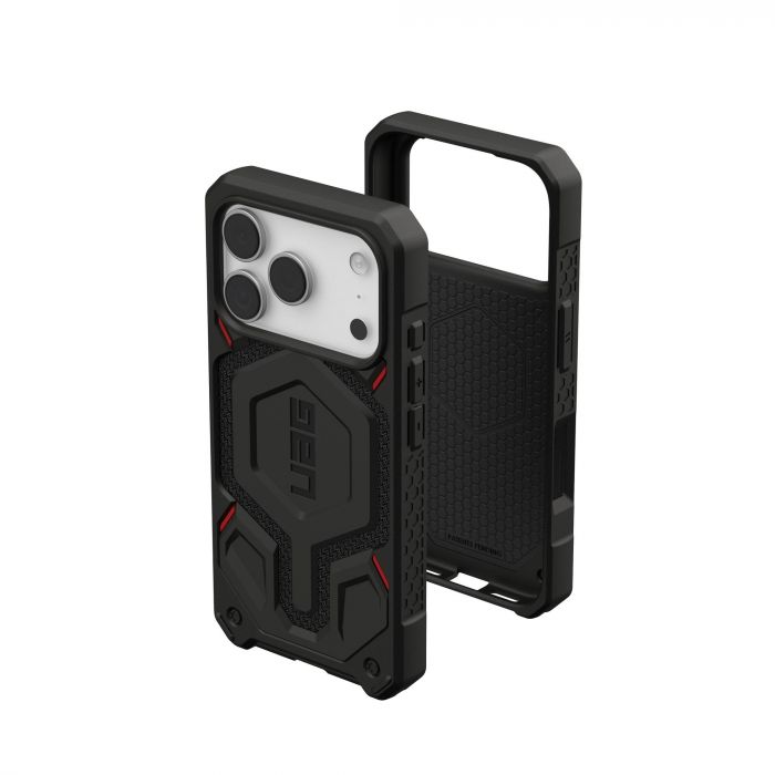 Чохол UAG для iPhone 17 Pro, Monarch Pro MagSafe, Kevlar Black