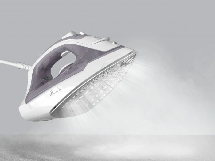 Праска Tefal Virtuo 30, 2000Вт, 240мл, паровий удар -120гр, постійна пара - 27гр, керам. підошва, сіро-фіолетовий