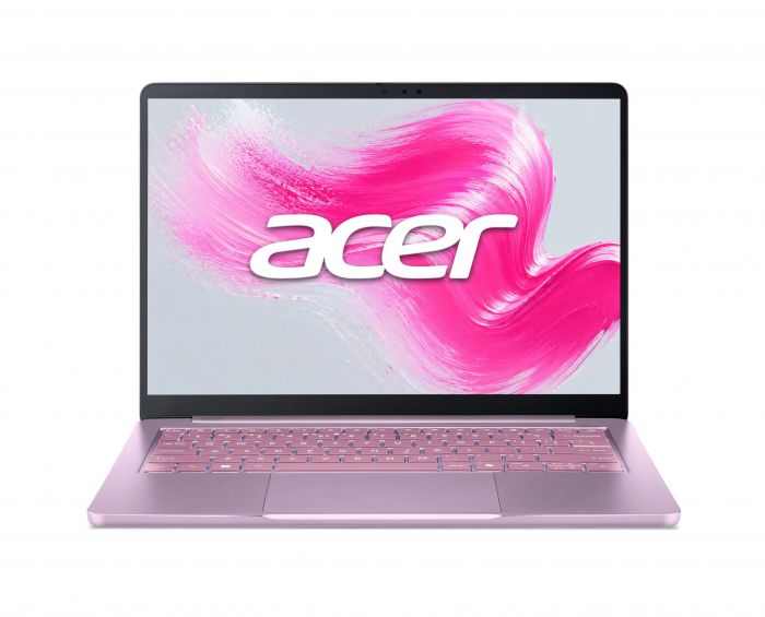 Ноутбук Acer Swift Air 14 SFA14-I31 14" WUXGA IPS, Intel 5-320, 12GB, F512GB, UMA, Win11, рожевий
