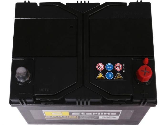 Акумулятор Starline 12В 60А·год 510А R+ (BA SL 60JP)