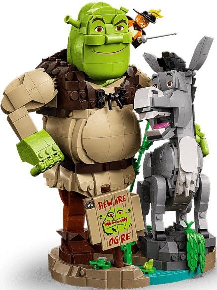 Конструктор LEGO Shrek Шрек, Віслюк і Кіт в чоботях