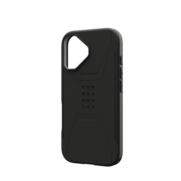 Чохол UAG для iPhone 17, Civilian MagSafe, Black
