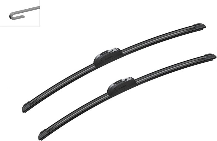 Склоочисник BOSCH Aerotwin безкаркасний комплект 550/530мм (3 397 118 906 )