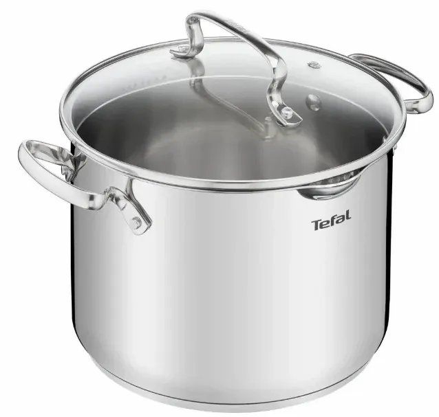 Каструля Tefal Duetto+, з кришкою, 6л, нержавіюча сталь