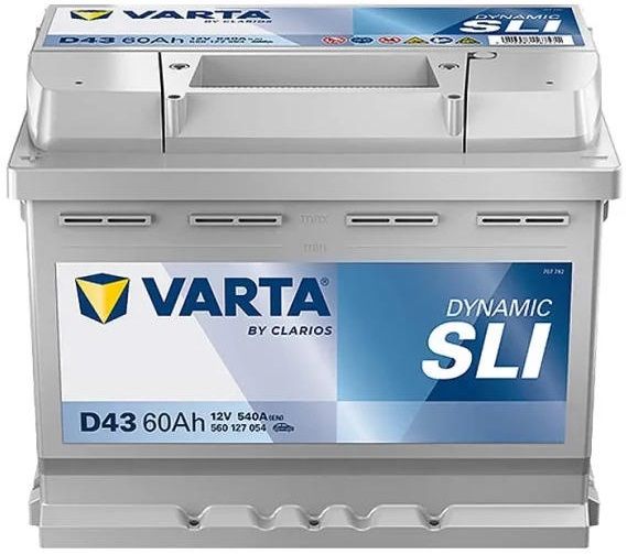 Акумулятор Varta Dynamic SLI 12В 60Аг 540А L+ (560127054)