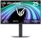 Монітор LG 24.5" 25G550B-B HDMI, DP, Audio, IPS, 300Hz, 1ms, sRGB 99%, G-SYNC, FreeSync, Pivot, HDR10