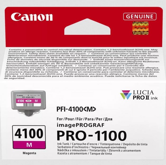 Картридж Canon PFI-4100 imagePROGRAF PRO-1100 Magenta