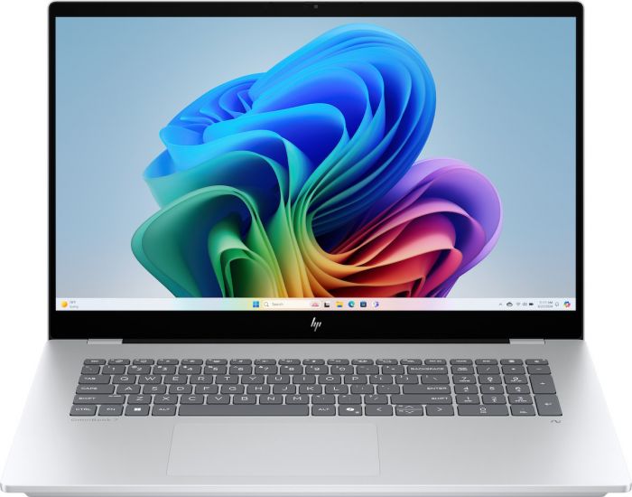 Ноутбук HP OmniBook 7 17-dc0001ua 17.3" FHD IPS Touch, Intel U7-258V, 32GB, F1024GB, UMA, Win11, сріблястий
