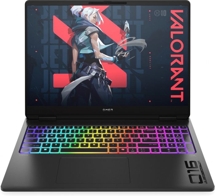 Ноутбук HP OMEN MAX 16-ak0003ua 16" WUXGA IPS AG, AMD AI 7 350, 32GB, F1024GB, NVD5070-8, DOS, чорний