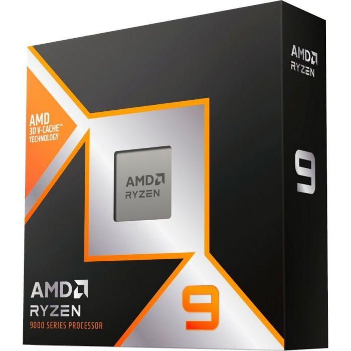 Центральний процесор AMD Ryzen 9 9950X3D 16C/32T 4.3/5.7GHz Boost 128Mb Radeon Graphics AM5 170W w/o cooler Box Центральний процесор AMD Ryzen 9 9950X3D 16C/32T 4.3/5.7GHz Boost 128Mb Radeon Graphics AM5 170W w/o cooler Box