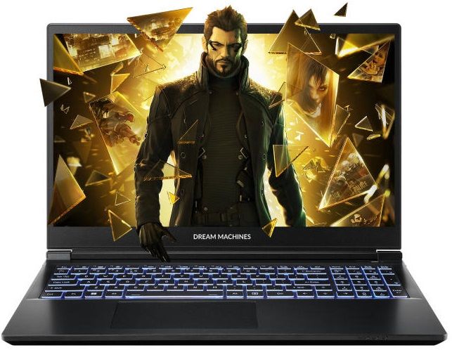 Ноутбук Dream Machines RG5060-15 15.6FHD IPS, Intel U9-275HX, 32GB, F1TB, NVD5060-8, DOS, чорний