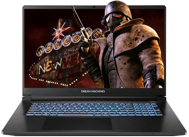Ноутбук Dream Machines RT5070-17 17.3FHD IPS, AMD AI 7 350, 32GB, F1TB, NVD5070-8, DOS, чорний
