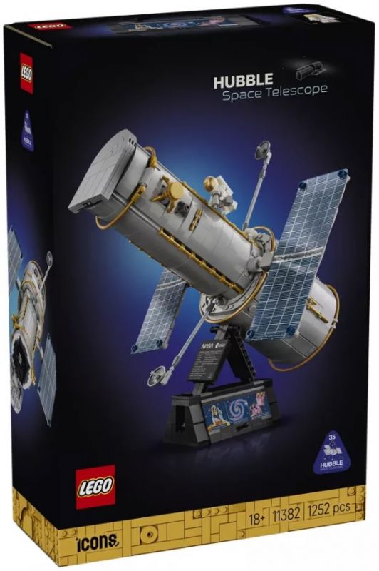 Конструктор LEGO Icons Космічний телескоп «Габбл»