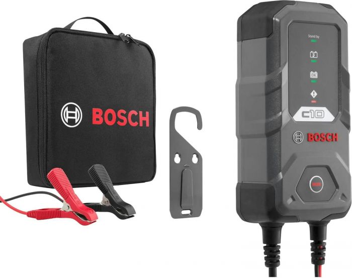 Зарядний пристрій Bosch C10, 12В, 5-120А·год, 3.5А, IP65 (0 189 911 010)