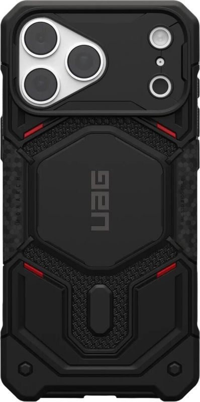 Чохол UAG для iPhone 18 Pro Max, Monarch Pro Magsafe, Kevlar Black