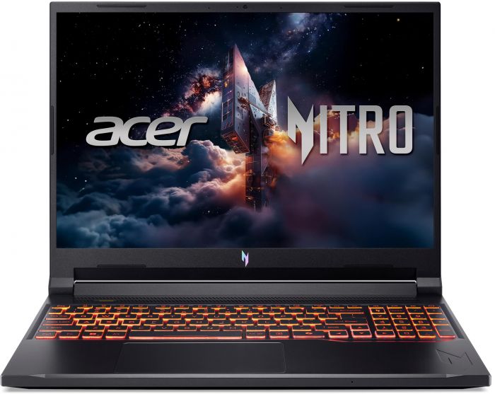 Ноутбук Acer Nitro V 16 ANV16-72 16" WUXGA IPS, Intel 7-240H, 16GB, F1TB, NVD5070-8, Lin, чорний