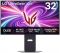 Монітор LG 31.5" 32GS95UV-B 2xHDMI, DP, USB, MM, OLED, 3840x2160, 240/480Hz, 0.03ms, DCI-P3 98.5%, G-SYNC, FreeSync, Pivot, HDR400