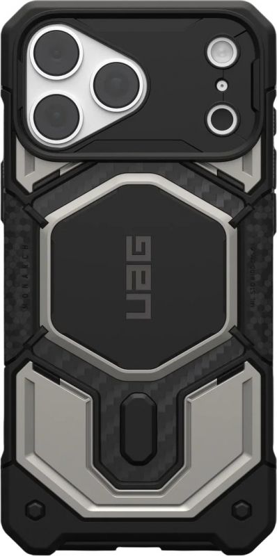 Чохол UAG для iPhone 18 Pro Max, Monarch Pro Magsafe, Titanium