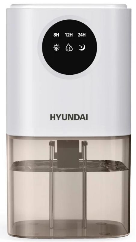 Осушувач повітря безкомпресорний HYUNDAI HDSH003UA 350мл.на добу, 25м.кв, 22,5Вт, дисплей, ел.кер-ня, таймер, авто вимк., білий